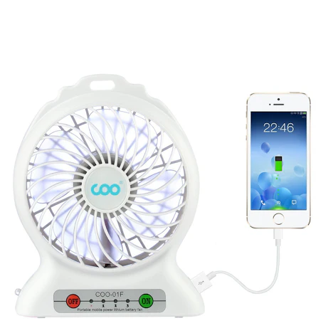 Mini USB Ventilator mit auch Power Bank Funktion