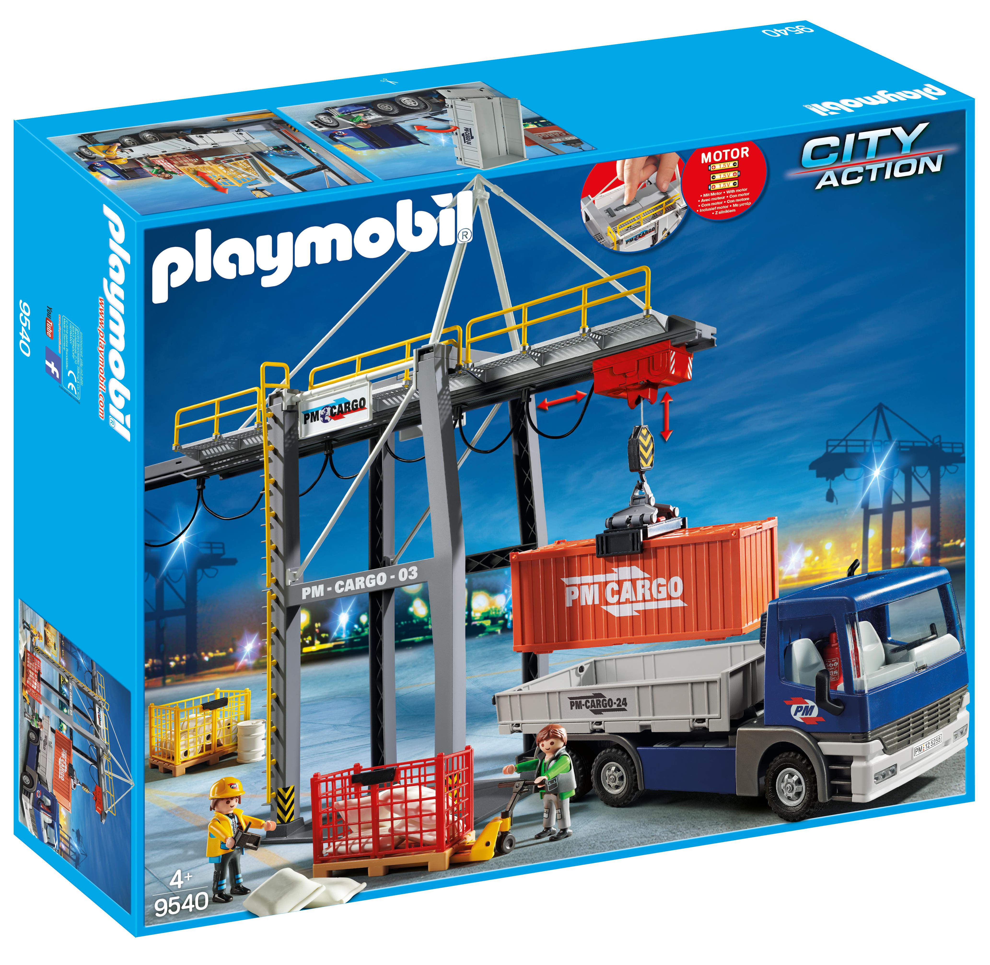 Elektrischer Verladekran mit LKW Playmobil 9540 für 39,99 EUR inkl. Versand