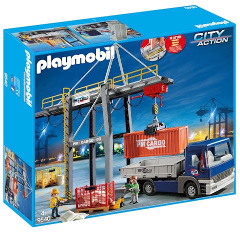 Elektrischer Verladekran mit LKW Playmobil 9540 für 39,99 EUR inkl. Versand
