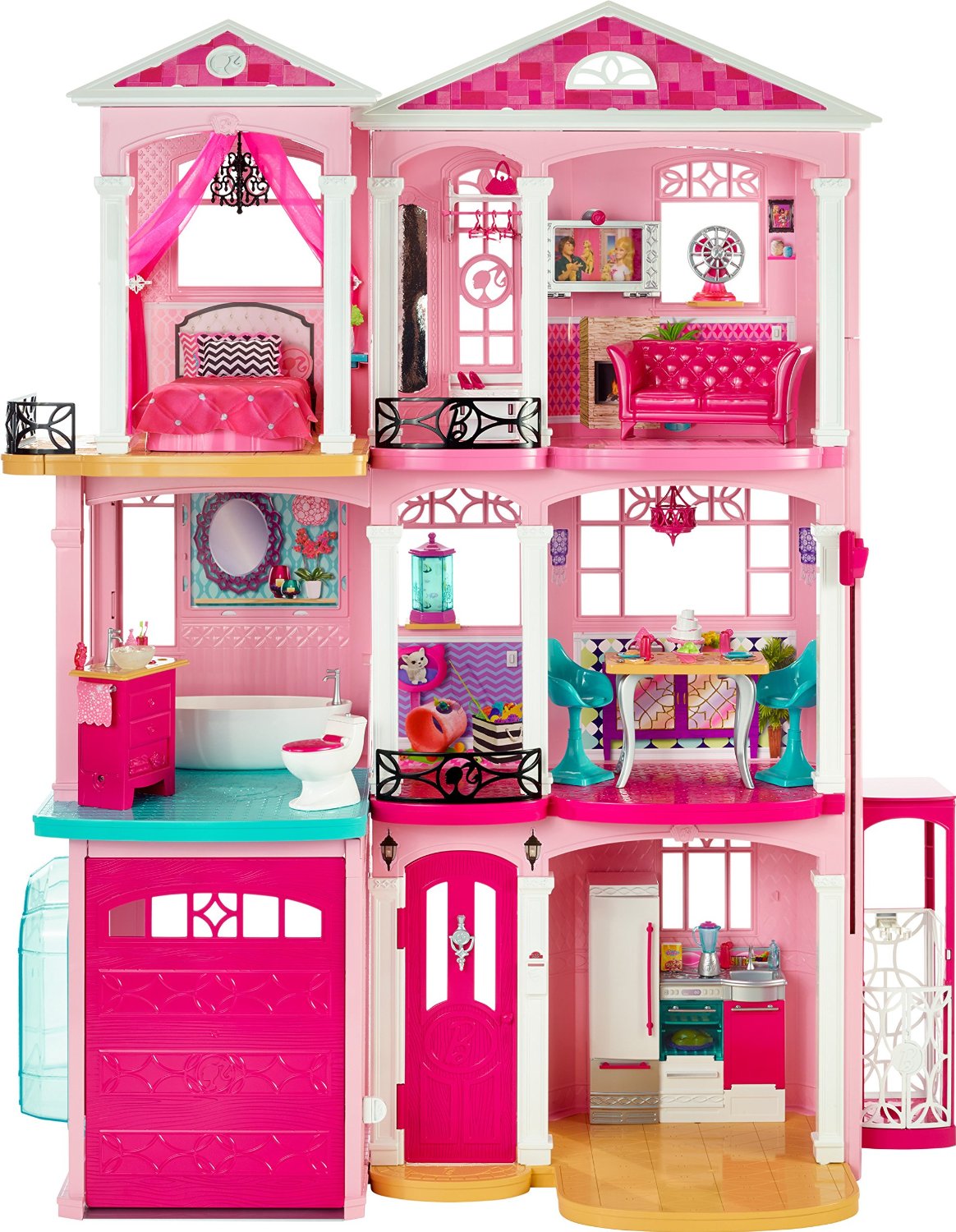 Mattel Barbie CJR47 - Modepuppenzubehör - Traumvilla für 159,99 EUR inkl. Versand