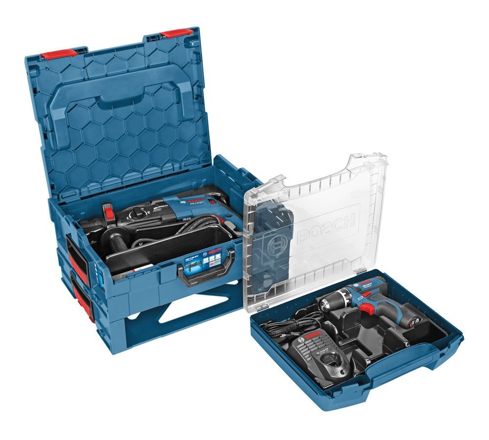 Bosch Bohrhammer GBH 2-28 F für 204€ - Mit Akku-Bohrschrauber GSR 10,8-2 und Koffer