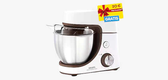 + 20€ Netto-Gutschein 🍰 Krups Master Perfect Duo Küchenmaschine für 106€ 🧁