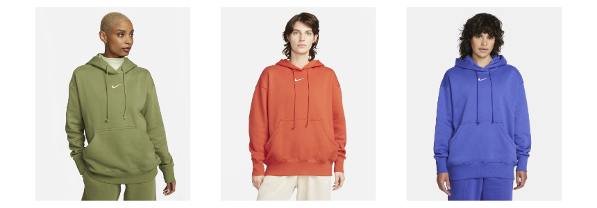 Nike Phoenix Fleece Hoodie ab 36€ - versch. Farben, Größe XXS-XXL