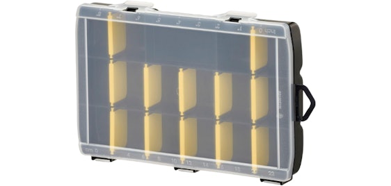 Stanley Organizer für 5€ - robustes Polypropylen, entnehmbare Trennwände, Griffmuldenbereich