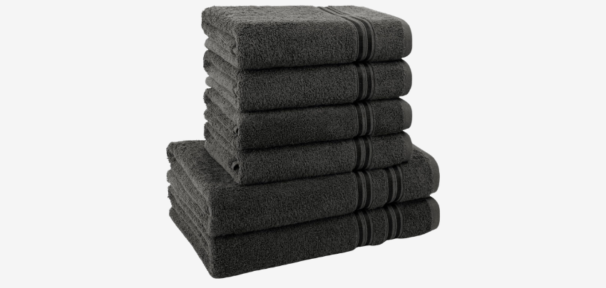 Kuscheliges Upgrade! 🛁 Hammetex Handtuch-Set 6-teilig für 32€