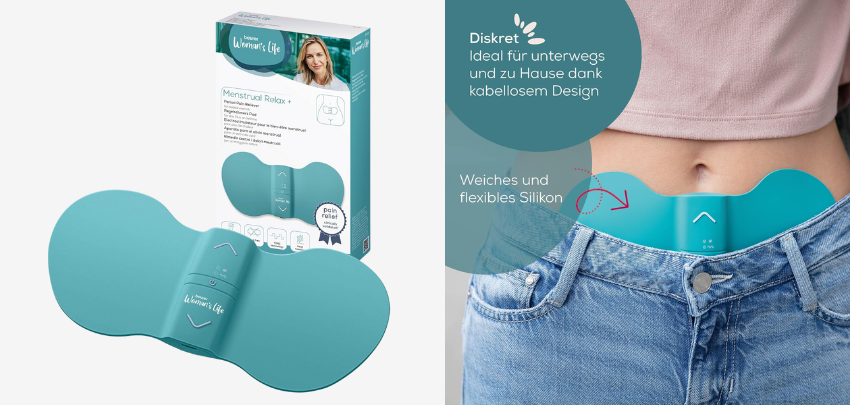 Beurer EM55 Menstruationspad für 60€ - TENS-Wärmepad, extra große Wärmefläche