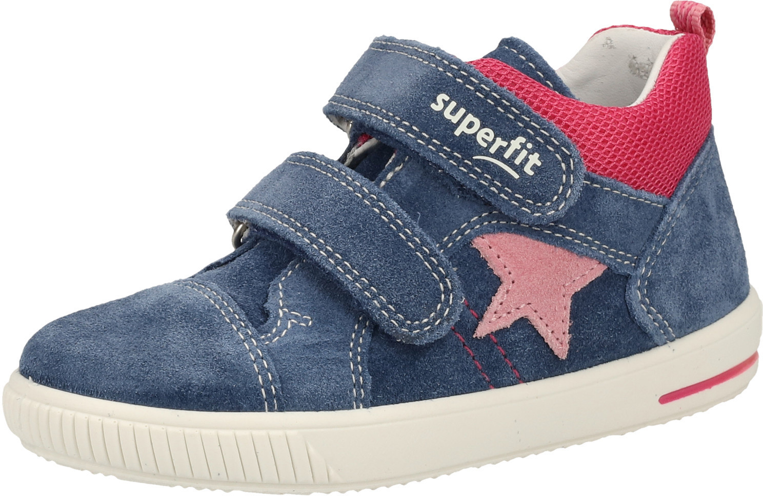 Superfit Baby-Sneaker (6-09352) blau/rosa mit 16,91€ Ersparnis