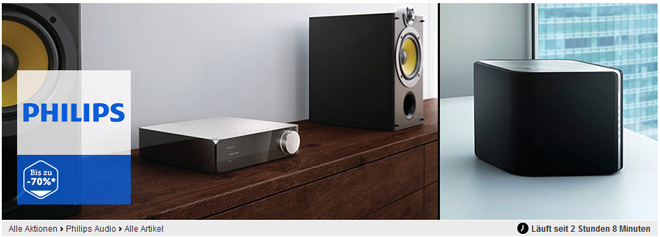 Philips Fidelio Audio Sale bei brands4friends + 20€ Gutschein