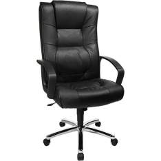 Topstar Ortega Leder - Chefsessel, 110kg Traglast, Echtleder