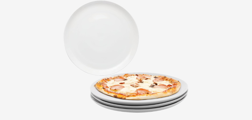 Für den perfekten Pizza-Abend! 🍕 4er Set Sänger New Port Porzellan Pizzateller (30cm) für nur 19€ 🍽️