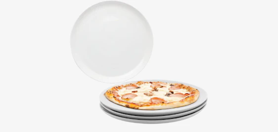 Für den perfekten Pizza-Abend! 🍕 4er Set Sänger New Port Porzellan Pizzateller (30cm) für nur 19€ 🍽️