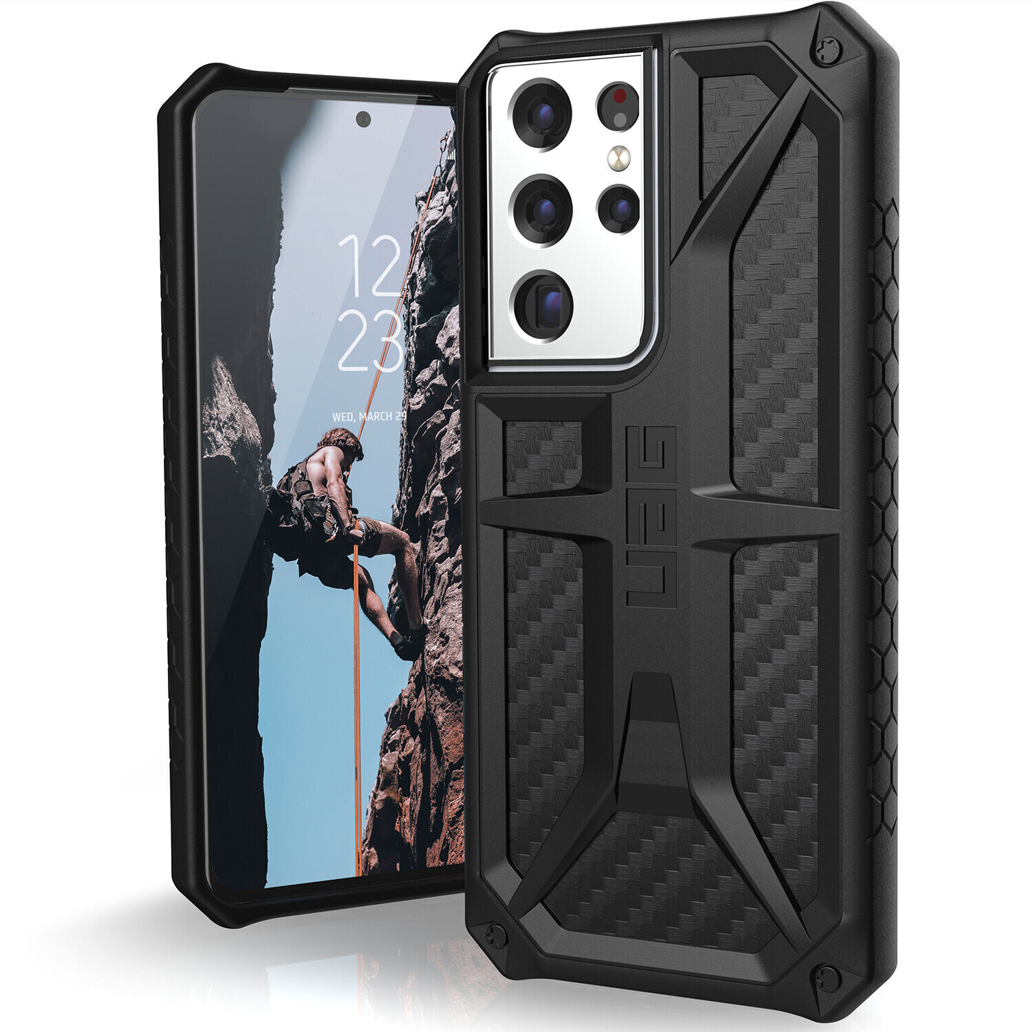 Urban Armor Gear Monarch Case (Galaxy S21 Ultra) Carbon Fiber: 37,90€ statt 49,94€