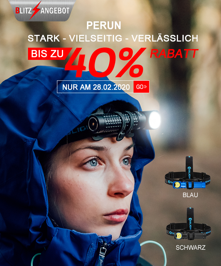 Olight Perun Multifunktionslampe mit starke Leistung für 88,11 € inkl. Versand.（statt 146,85 € ）