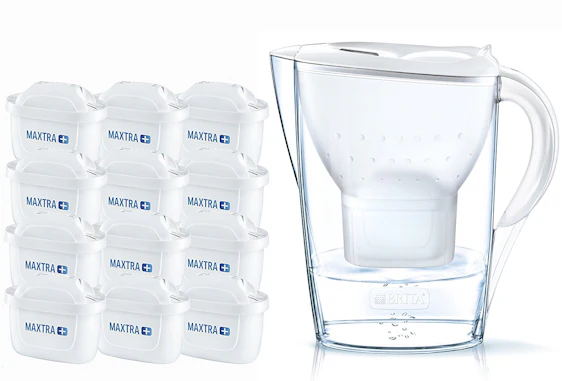Amazon - Brita 1030067 Wasserfilter Halbjahrespaket Marella, inkl. 6 Maxtra+ Filterkartuschen, weiß 29,99 Euro