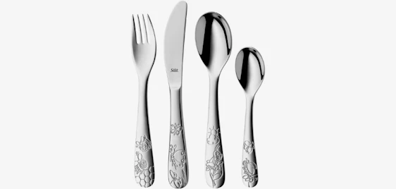 Perfekt für den Nachwuchs! 🍽️ Silit Trend Kinderbesteck Set (4-teilig) für nur 11€