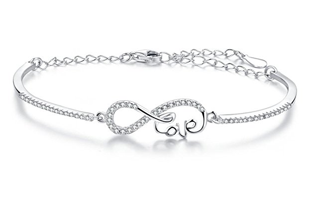 925 Sterling Silver Bling Damen Armband für 12,00€ statt 23,99€