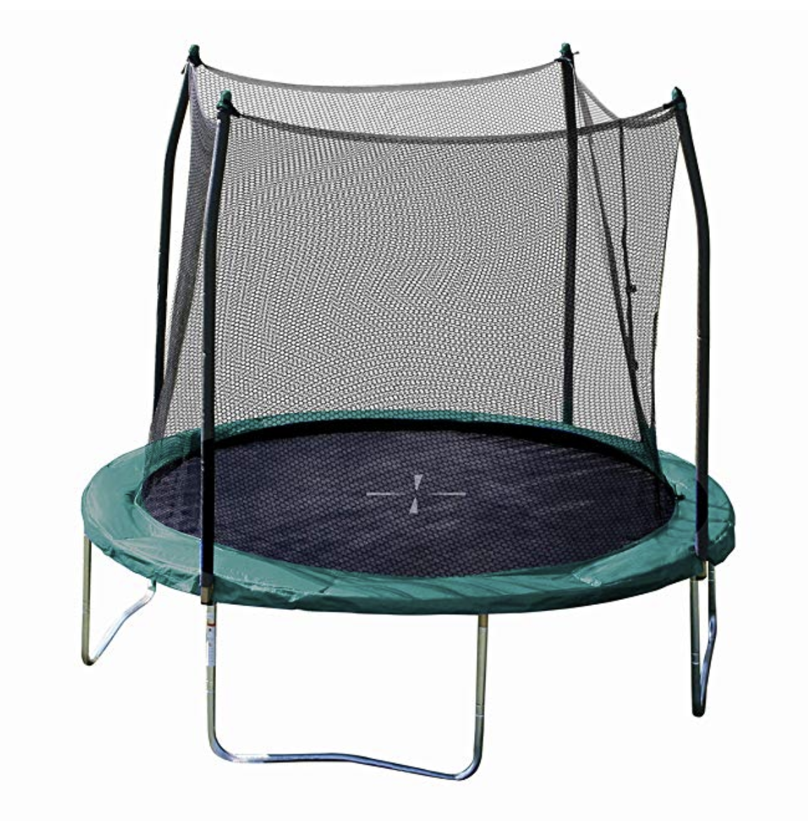 Skywalker Trampolines 305 cm Rundes Trampolin mit Sicherheitsnetz, Grün, GLT1001
