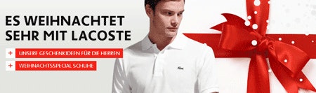 lacoste 30 prozent