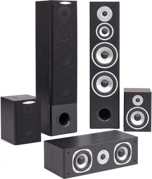 Quadral Quintas 5000 II für 225€ - 5.0 Lautsprechersystem schwarz