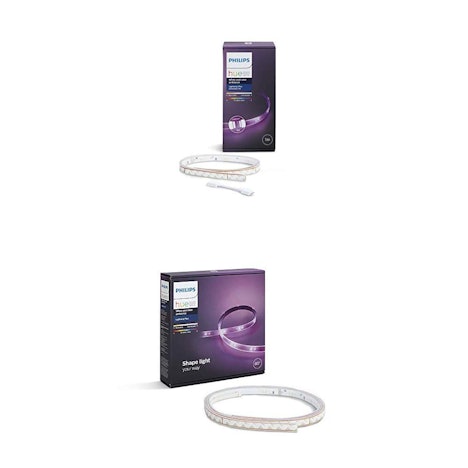 Philips Hue LightStrip Plus Set insgesamt 3m Erweiterung