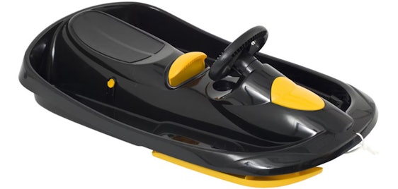 Hamax Sno Action für 50€ 🌨 Lenkschlitten ab 4 Jahren mit Zugseil und Bremse, bis 100kg Körpergewicht