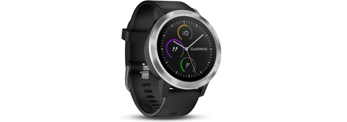 Garmin Vivoactive 3 für 139€ - GPS Fitness Smartwatch mit 24/7 Herzfrequenzmessung in Schwarz/Silber