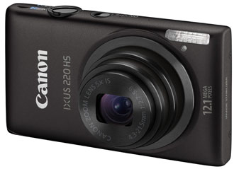 Canon Ixus 220 HS für 129€ - Kompaktkamera mit 5-fach optischem Zoom