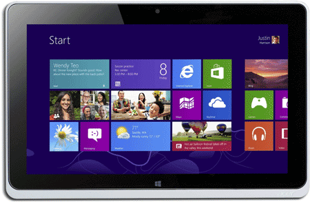 Acer Iconia W510 für 288€ als WHD - Windows 8 Tablet