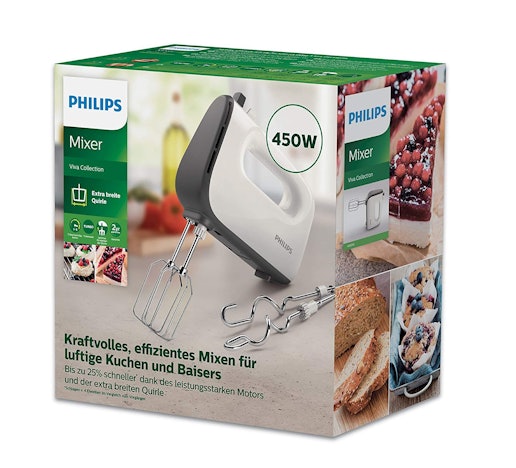 AMAZON TAGESDEAL: Philips HR3741/00 Handmixer 450 Watt
