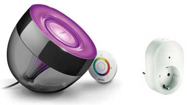 Philips Living Colors Iris Clear für 60€ – mit LivingWhites Adapter *UPDATE*