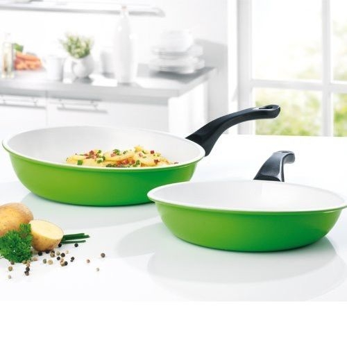 TV Original Bratmaxx Exklusiv-Pfannenset Keramik 2-tlg. für nur 11,99 EUR inkl. Versand [B-Ware/ Verpackungsschaden]