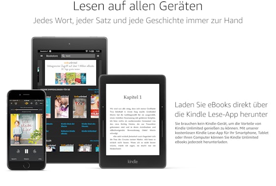 Kindle Unlimited 3 Monate kostenlos | auch für Bestandskunden