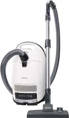 Miele S 8340 PowerLine für 229€ - Bodenstaubsauger mit 890 Watt mit 4,5l Behältervolumen, 11m Radius