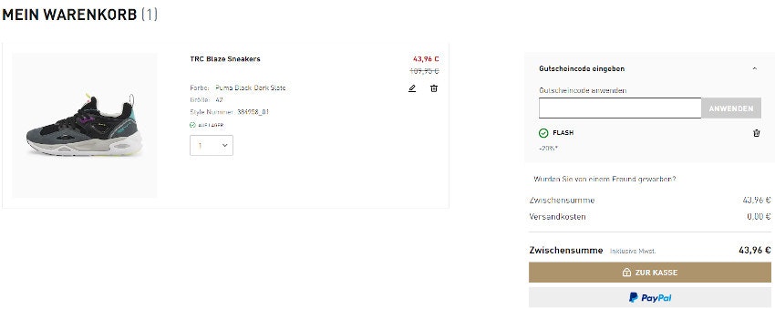 puma-black-friday-flash-sale-warenkorb
