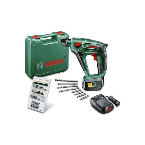 Wieder da: BOSCH Akku Schlagbohrhammer Uneo Maxx + Zubehör und Koffer für nur 129,99 EUR inkl. Versand