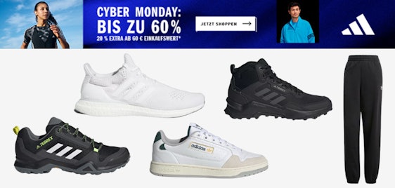 20% Extra 👟😍 Adidas Cyber Monday Sale - z.B. Adidas Terrex AX3 für 52€