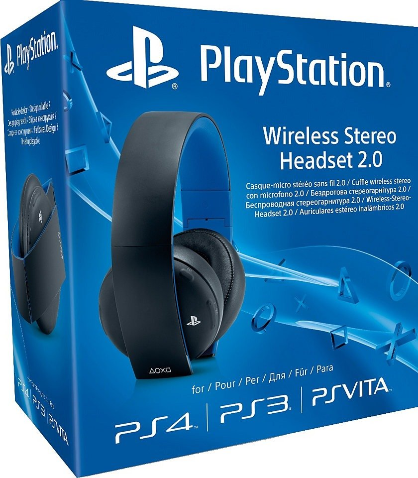 Sony PS4 Wireless Stereo Headset 2.0 für 56€ - mit virtuellem 7.1 Surround