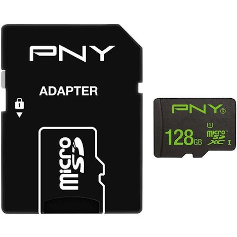 PNY 128GB Micro SD Card (MicroSDXC) Class 10 UHS-1 U1 für 25,62 EUR inkl. Versand