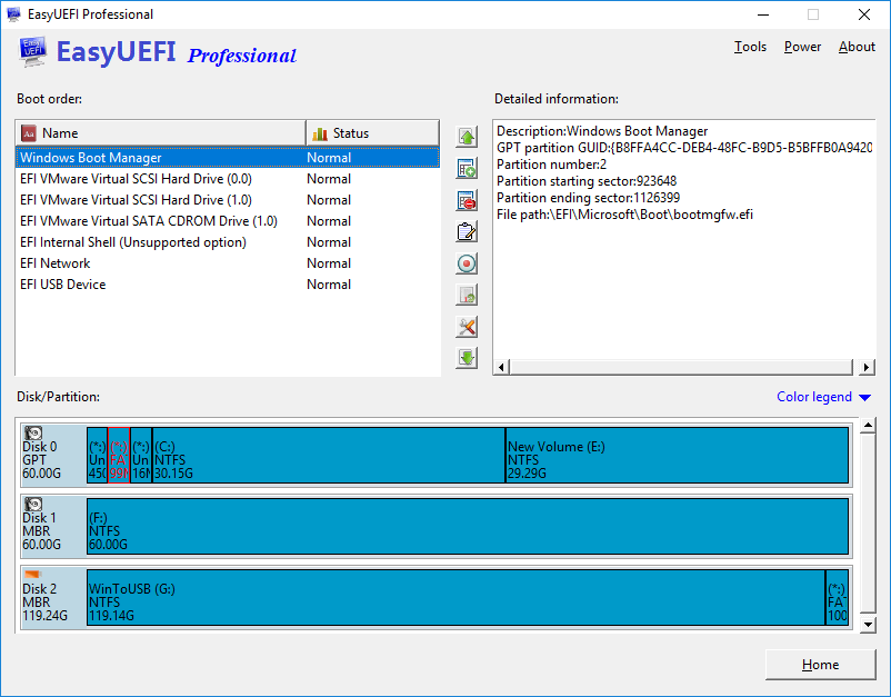 Gratis "EasyUEFI Professional 3.1" statt 29,99$