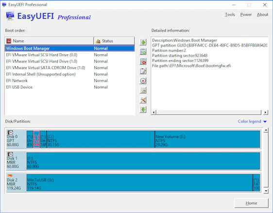 Gratis "EasyUEFI Professional 3.1" statt 29,99$