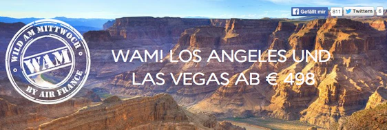 Flüge nach Los Angeles oder Las Vegas (Hin- und Rückflug) ab 483€