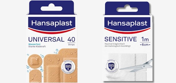 Hansaplast Pflaster ab 1,59€ - zuschneidbar, 40 Streifen | Sensitiv & Universal