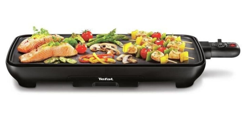 Tefal Tisch Barbecue für 50€ - Einstellbares Thermostat, Aluguss mit Antihaftbeschichtun (CB501812) 