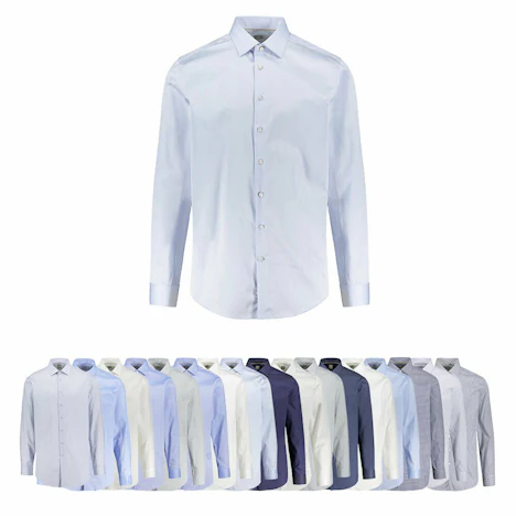 Jacques Britt Herren Hemd Costum Fit Slim Fit für 39,90 Euro