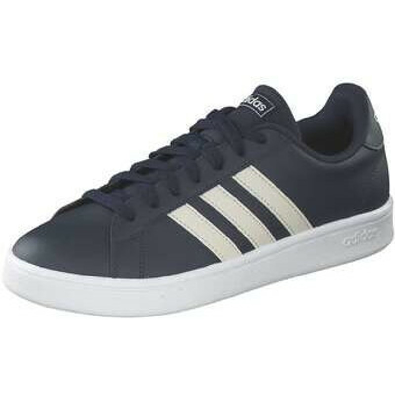 18,82€ auf Adidas Grand Court Base schwarz/blau (EE7906) sparen