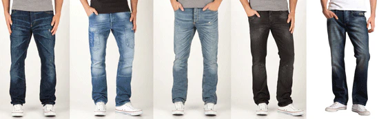 5 verschiedene Jack & Jones Jeans für je 29€