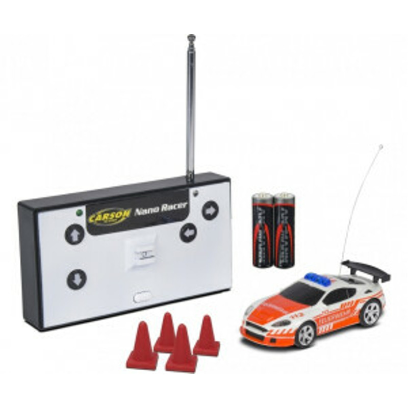 Carson Nano Racer Feuerwehr 27MHz 1:60, 100% RTR (404180) für nur 9,99€ statt 18,98€
