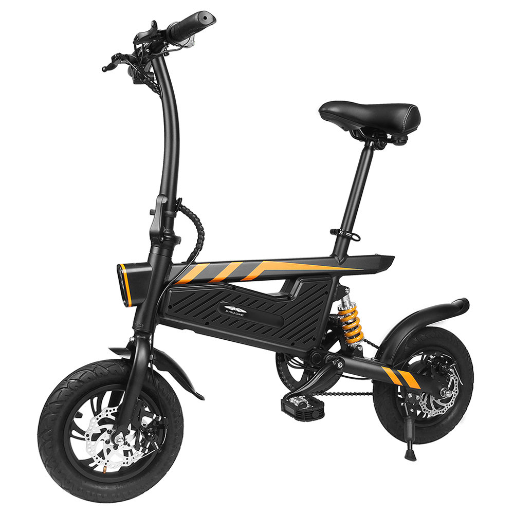 FreeAurora T18 ZiYouJiGuang tragbare Falten-intelligent elektrischer Moped Fahrrad 250W Motor 25 km / h 12-Zoll-Reifen