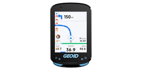 Drahtloser Fahrradcomputer GEOID CC600 für 43€ - GPS-Navigation, Fahrradtacho mit Bildschirm