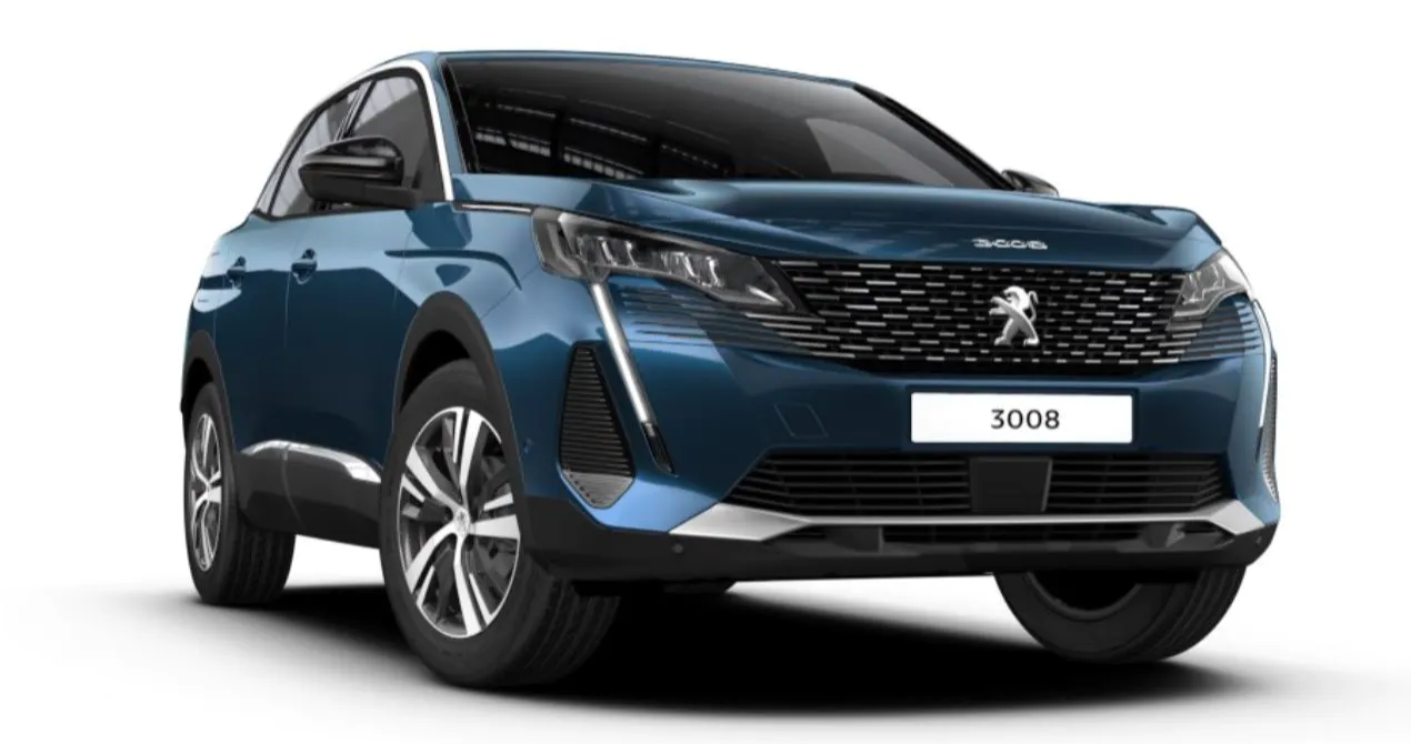 Peugeot 3008 Hybrid (136 PS) für 258€/Monat + 999€ Bereitstellung - Privat-Leasing über 24 Monate, 10.000km jährlich